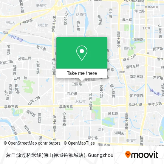 蒙自源过桥米线(佛山禅城铂顿城店) map