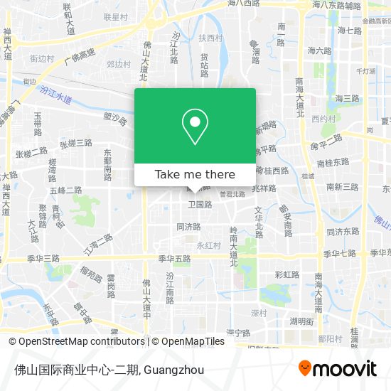佛山国际商业中心-二期 map