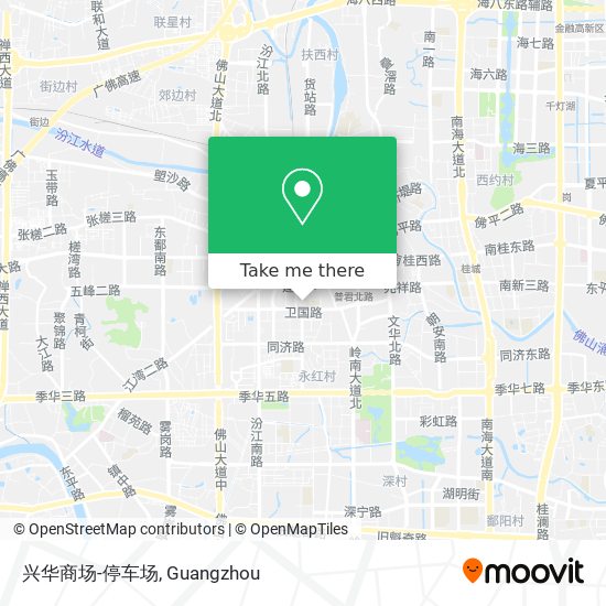 兴华商场-停车场 map