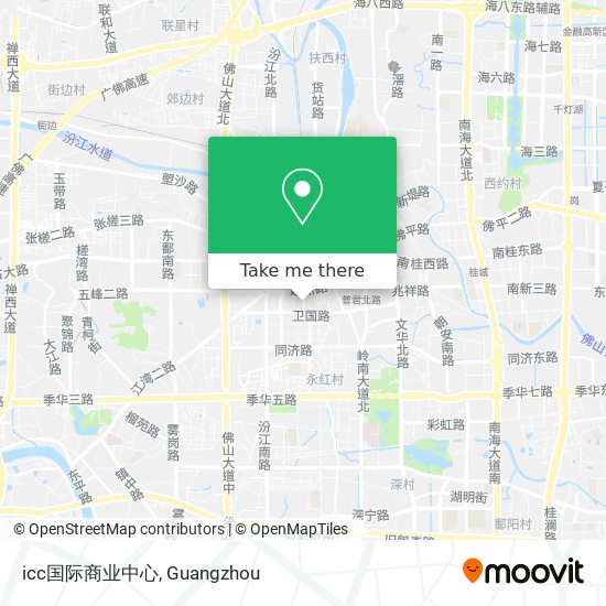 icc国际商业中心 map