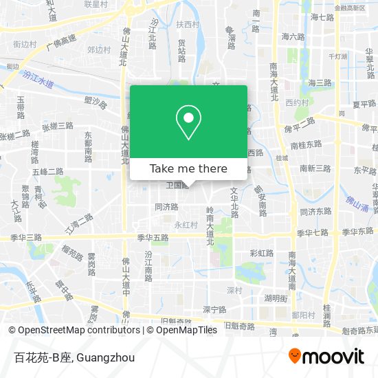 百花苑-B座 map