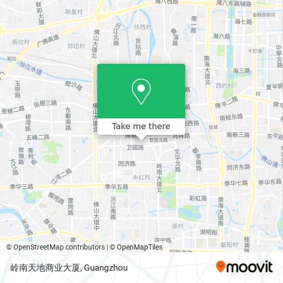 岭南天地商业大厦 map
