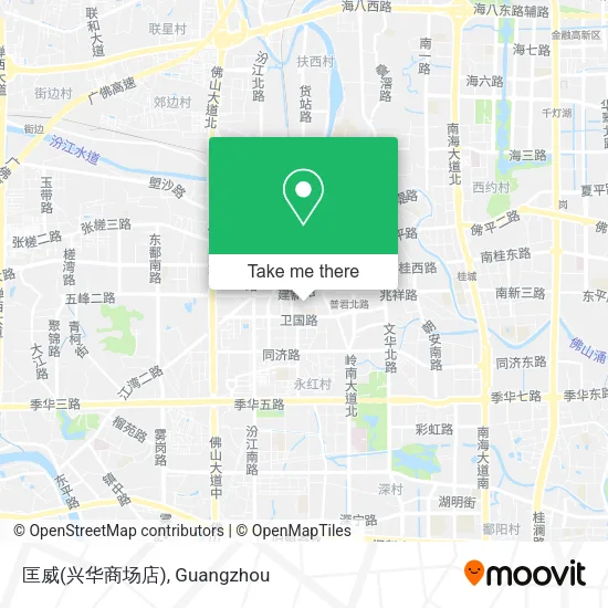 匡威(兴华商场店) map