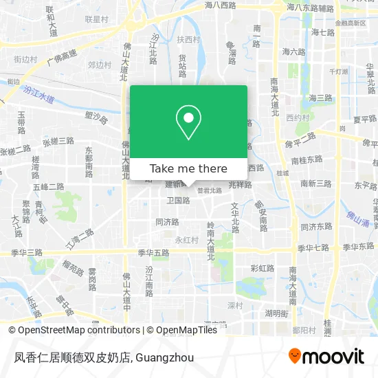 凤香仁居顺德双皮奶店 map
