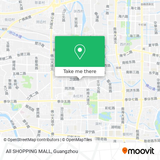 All SHOPPING MALL map