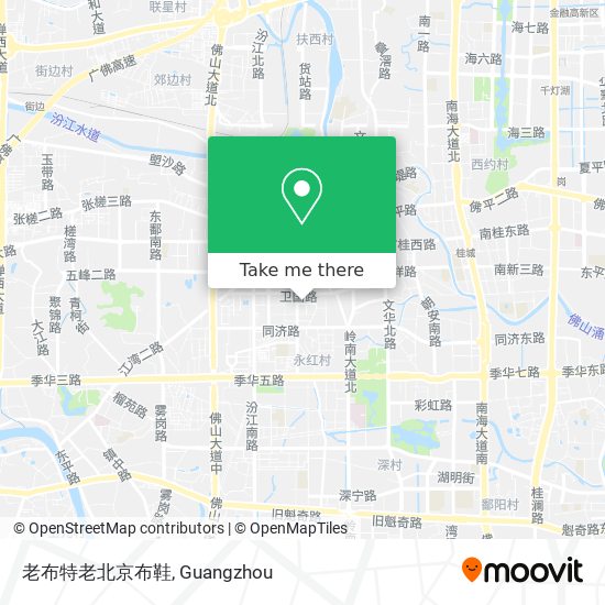 老布特老北京布鞋 map