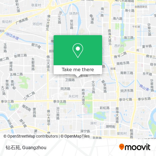 钻石苑 map