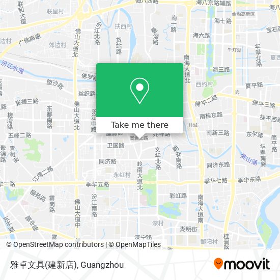雅卓文具(建新店) map
