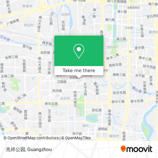 兆祥公园 map