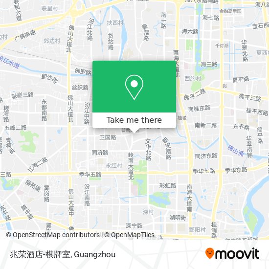 兆荣酒店-棋牌室 map