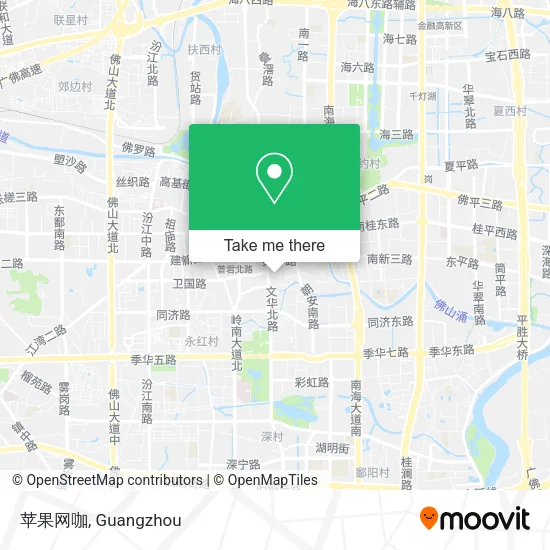 苹果网咖 map