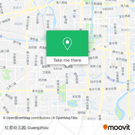 红星幼儿园 map