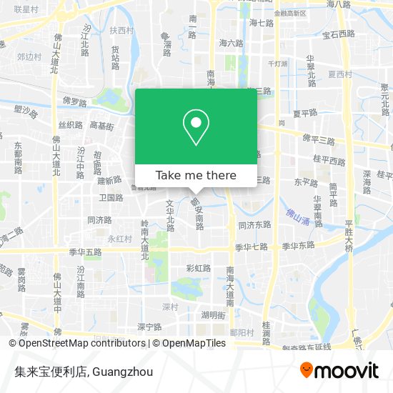 集来宝便利店 map