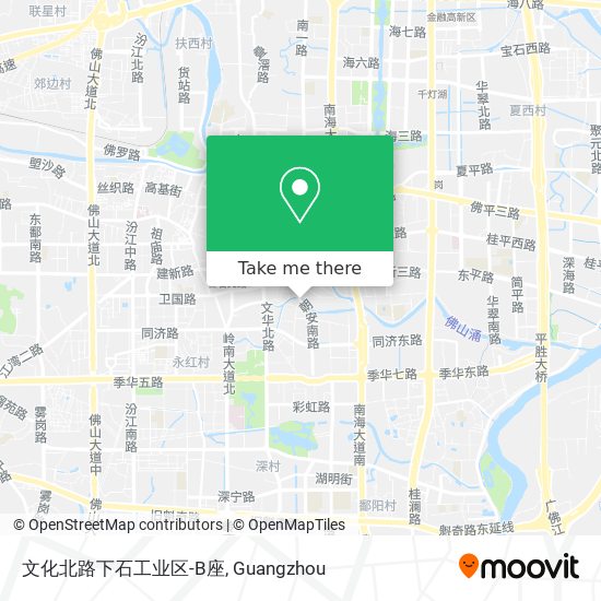 文化北路下石工业区-B座 map