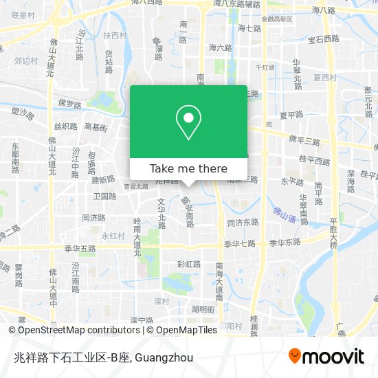 兆祥路下石工业区-B座 map