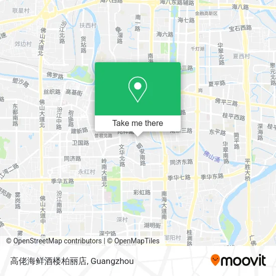 高佬海鲜酒楼柏丽店 map