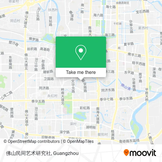 佛山民间艺术研究社 map