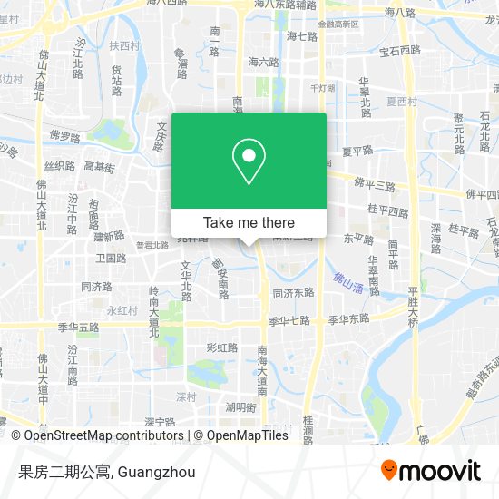 果房二期公寓 map