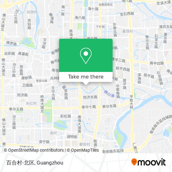 百合村-北区 map