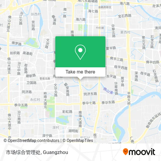 市场综合管理处 map