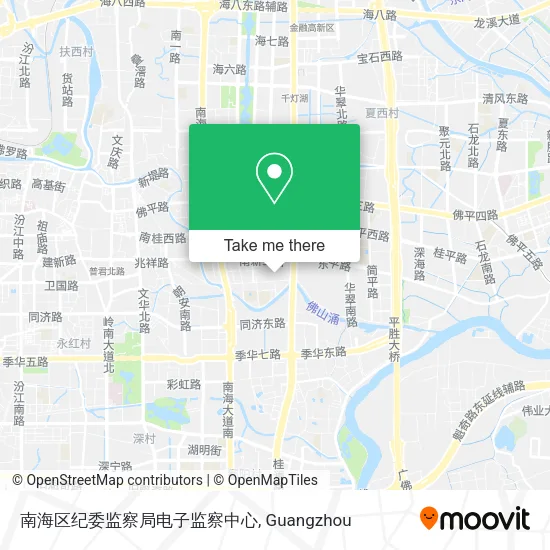 南海区纪委监察局电子监察中心 map