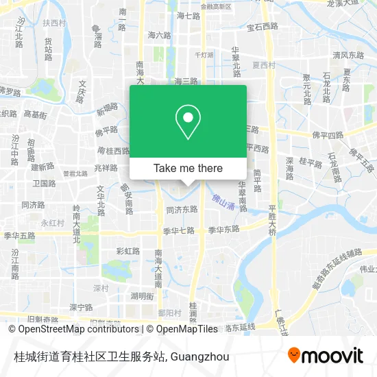 桂城街道育桂社区卫生服务站 map