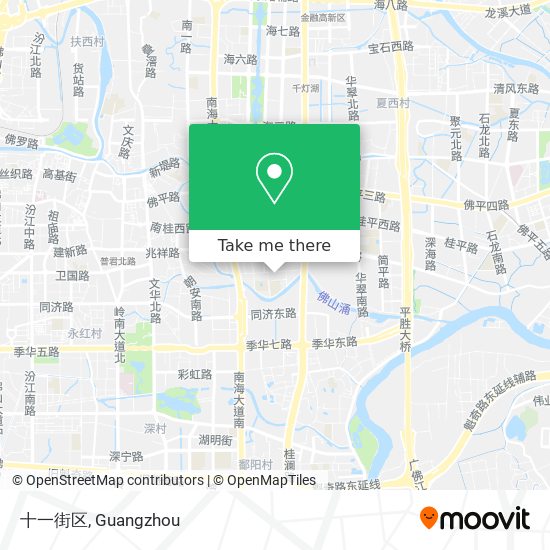 十一街区 map