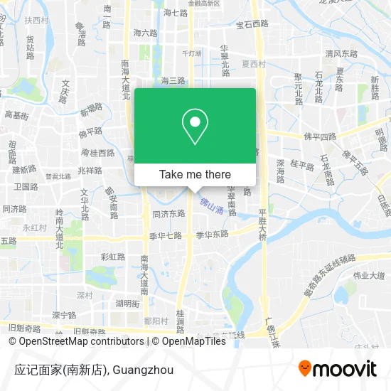 应记面家(南新店) map