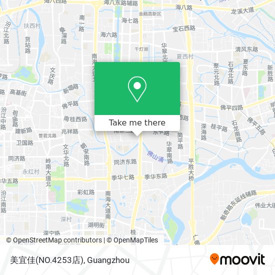 美宜佳(NO.4253店) map