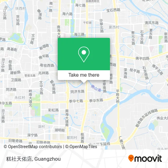 糕社天佑店 map