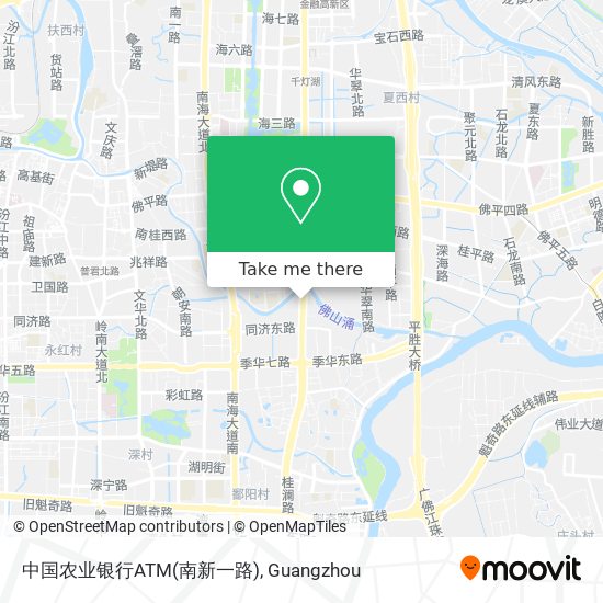 中国农业银行ATM(南新一路) map