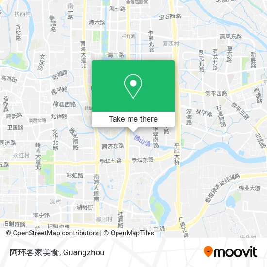 阿环客家美食 map