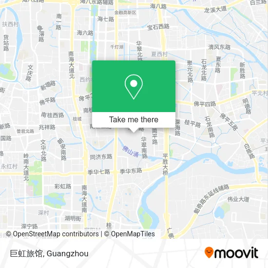 巨虹旅馆 map