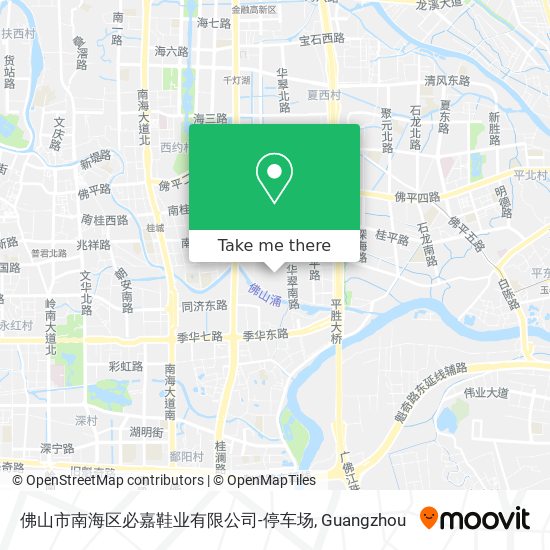 佛山市南海区必嘉鞋业有限公司-停车场 map