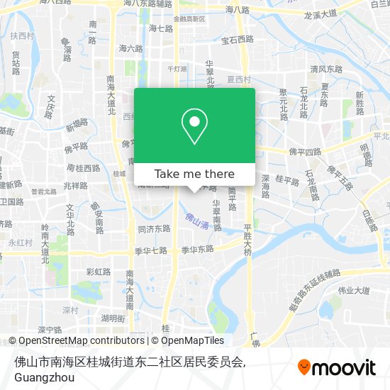 佛山市南海区桂城街道东二社区居民委员会 map