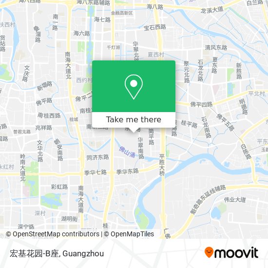 宏基花园-B座 map