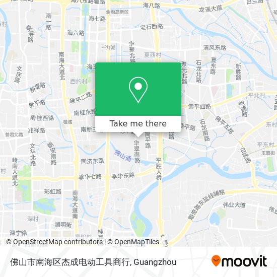 佛山市南海区杰成电动工具商行 map