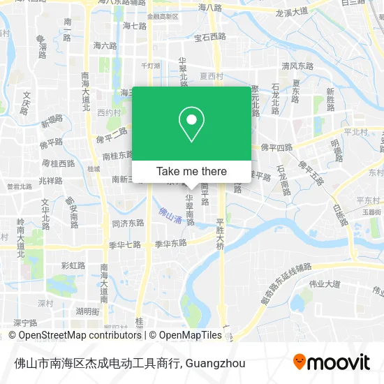 佛山市南海区杰成电动工具商行 map