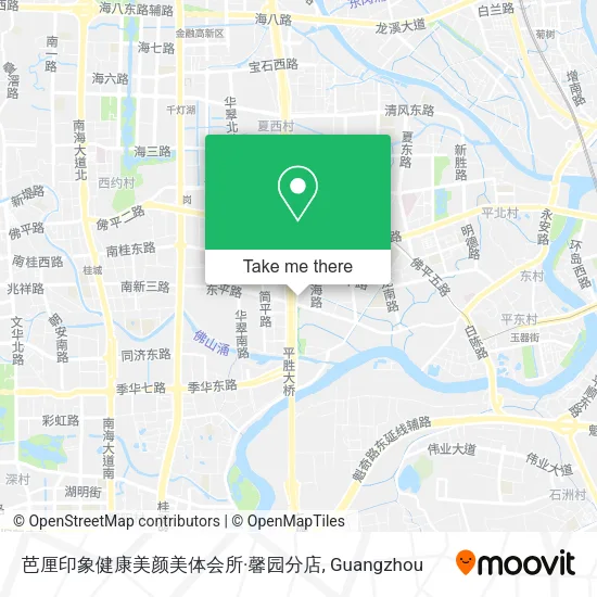 芭厘印象健康美颜美体会所·馨园分店 map