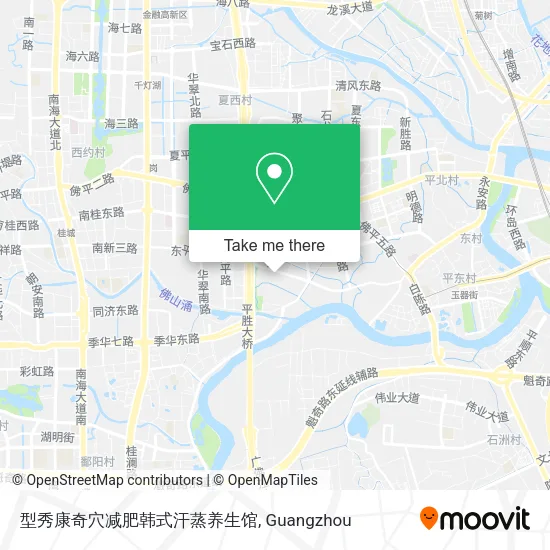 型秀康奇穴减肥韩式汗蒸养生馆 map
