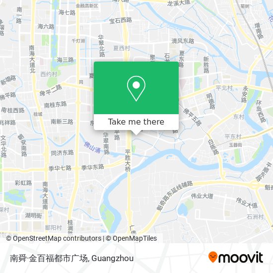 南舜·金百福都市广场 map