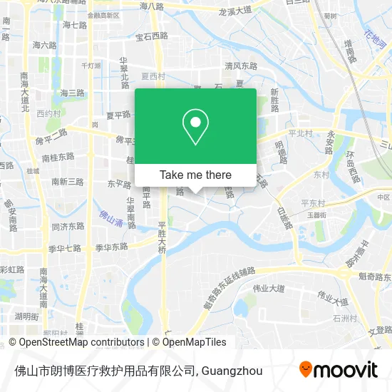 佛山市朗博医疗救护用品有限公司 map