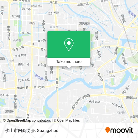 佛山市网商协会 map