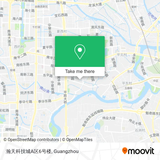 瀚天科技城A区6号楼 map