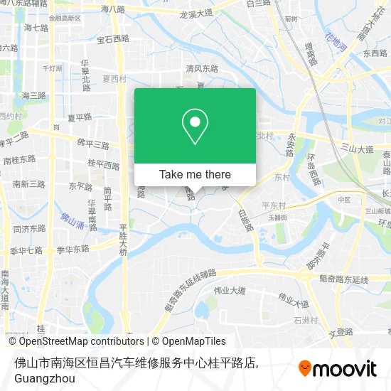 佛山市南海区恒昌汽车维修服务中心桂平路店 map