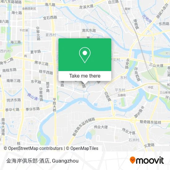 金海岸俱乐部·酒店 map