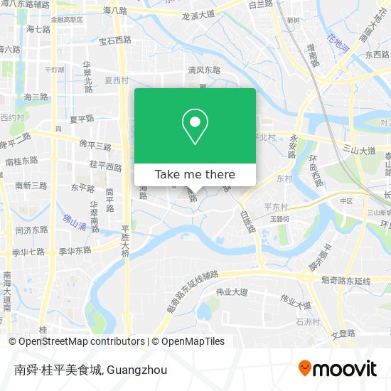南舜·桂平美食城 map
