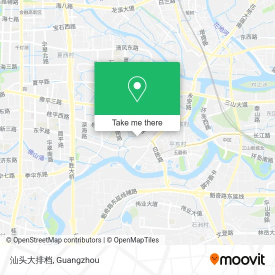 汕头大排档 map