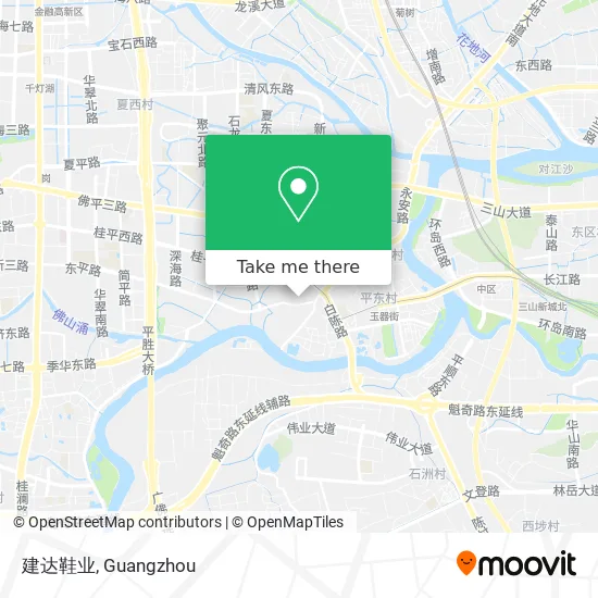建达鞋业 map