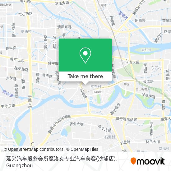 延兴汽车服务会所魔洛克专业汽车美容(沙埔店) map